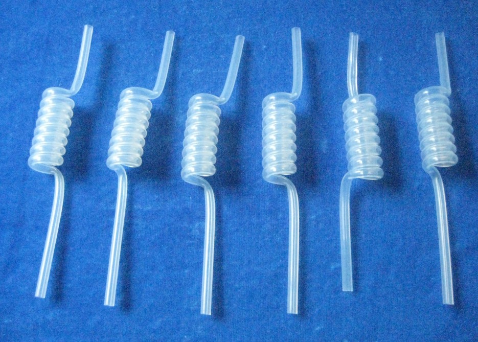 FEP盤旋管成型時的情況